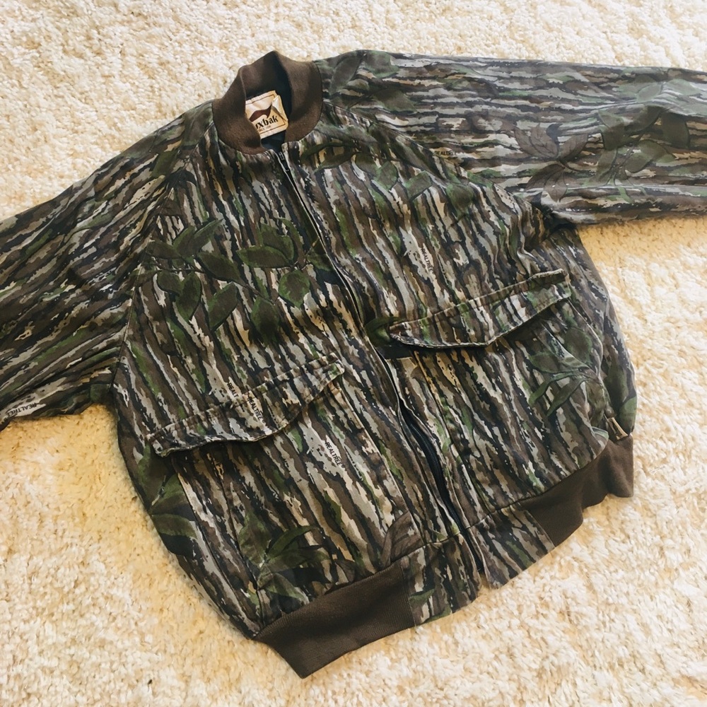 Camo bomber jacket